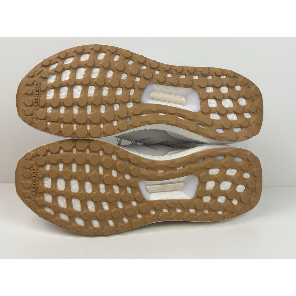 Adidas Ultraboost 1.0 W Running Shoes Women's Size 8.5 White/Brown ID9689‎ - Picture 4 of 5